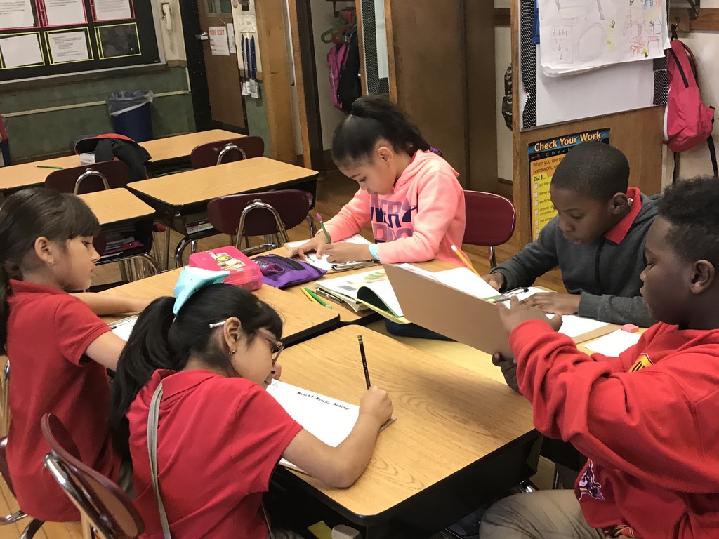 Collaborative small-group work in an elementary classroom